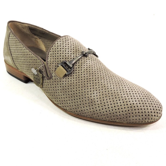 GOODMAN ?? MEN\'S BROWN SOFT SUEDE COMFORT SUMMER LOAFERS main image 8